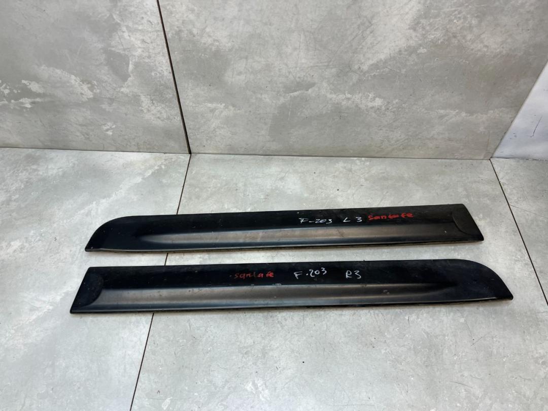 накладка двери (крышки) багажника Hyundai Santa Fe 2 поколение (CM) 2006, 2.2 л., дизель, МКПП