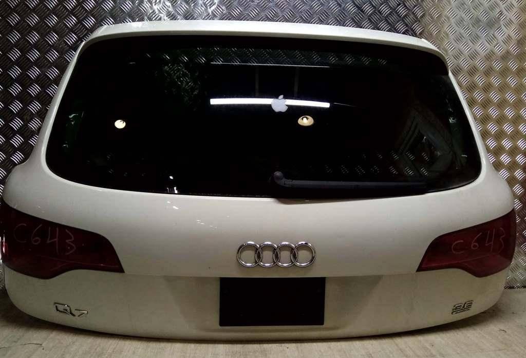 замок багажника Audi Q7 4L 2007, 3.6 л., i, BHK, бензин, АКПП, белый, внедорожник 5 дв., полный привод - фото №1