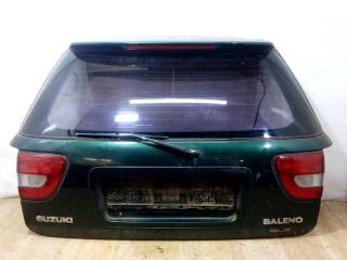 моторчик заднего стеклоочистителя (дворника) Suzuki Baleno 1 поколение 1997, зелёный, универсал