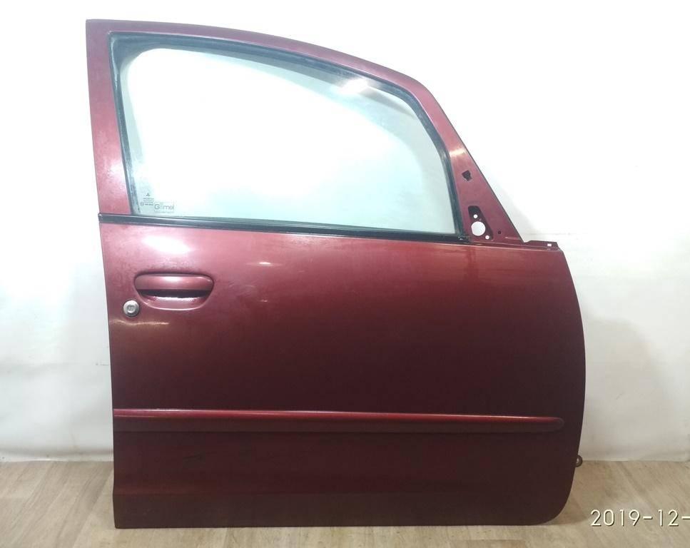 замок двери передней правой Mitsubishi Colt 6 поколение (Z20/Z30) 2005, 1.1 л., 3A91, бензин, МКПП, красный, хетчбэк 5 дв., передний привод - фото №1
