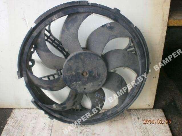 вентилятор радиатора Fiat Stilo 1 поколение 2002, 2.4 л., i, бензин - фото №1