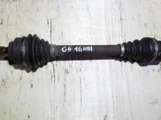 полуось передняя левая (приводной вал, ШРУС) Citroen C5 1 2005, 1.6 л., дизель