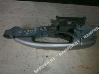 ручка наружная задняя левая Peugeot 207 2002