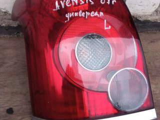 фонарь задний левый Toyota Avensis 2 2007, универсал