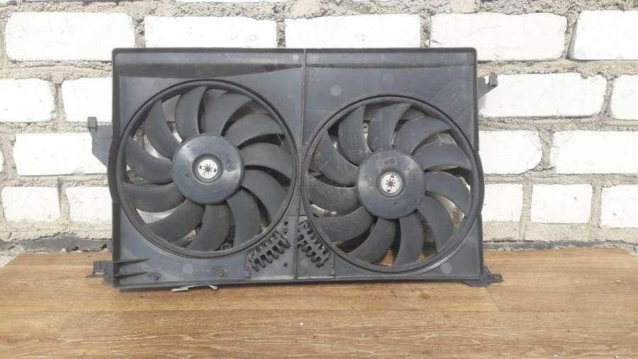 вентилятор радиатора Opel Vectra C 2004, 2.2 л., бензин, МКПП, седан - фото №1