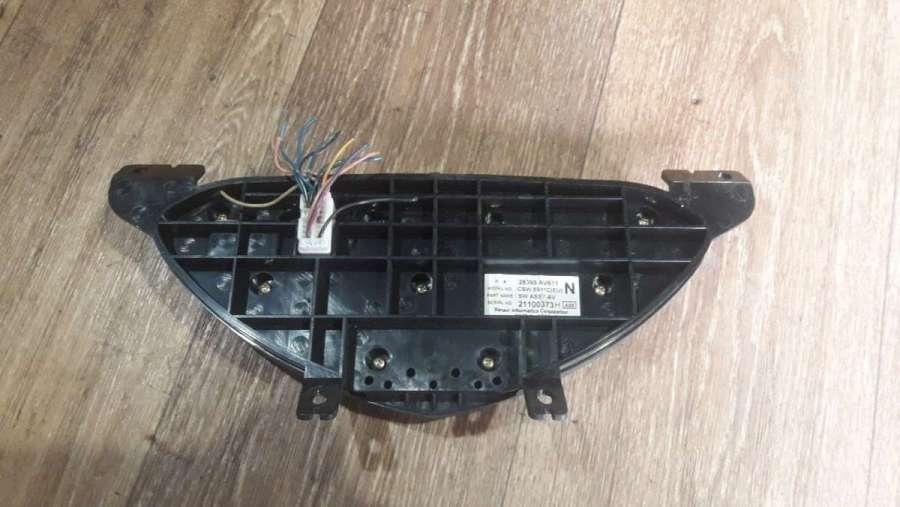 блок управления печки / климат-контроля Nissan Primera P12 2005, 1.8 л., бензин, МКПП, универсал - фото №1