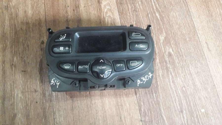 блок управления печки / климат-контроля Peugeot 307 1 поколение 2004, 2.0 л., бензин, МКПП, универсал - фото №1