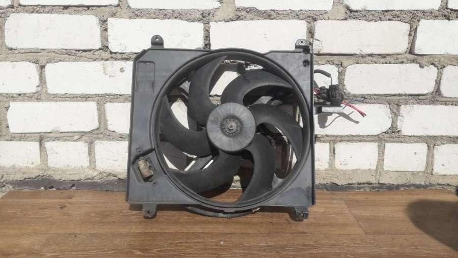 вентилятор радиатора Fiat Marea 1 поколение 1999, 1.8 л., бензин, МКПП, универсал - фото №1