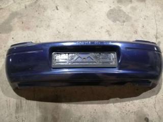 бампер задний Kia Shuma 1 поколение 2000, 1.5 л., бензин, АКПП, хетчбэк 5 дв.