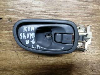 ручка внутренняя передняя левая Kia Shuma 1 поколение 2000, 1.5 л., бензин, АКПП, хетчбэк 5 дв.