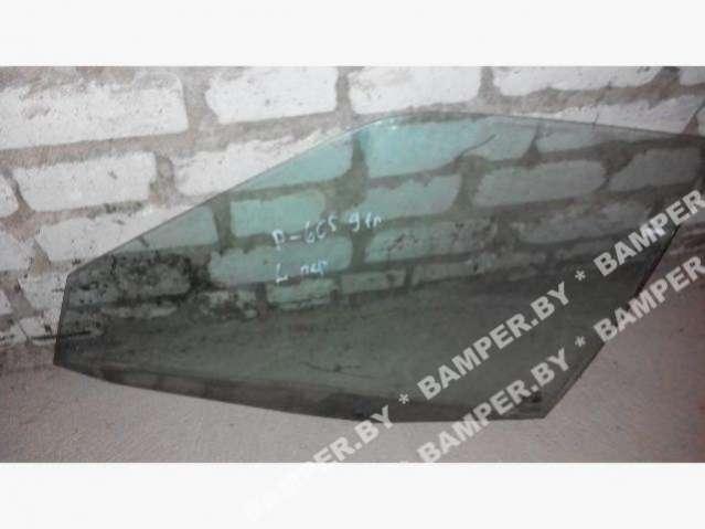 стекло двери передней левой Peugeot 605 1 поколение 1991 - фото №1