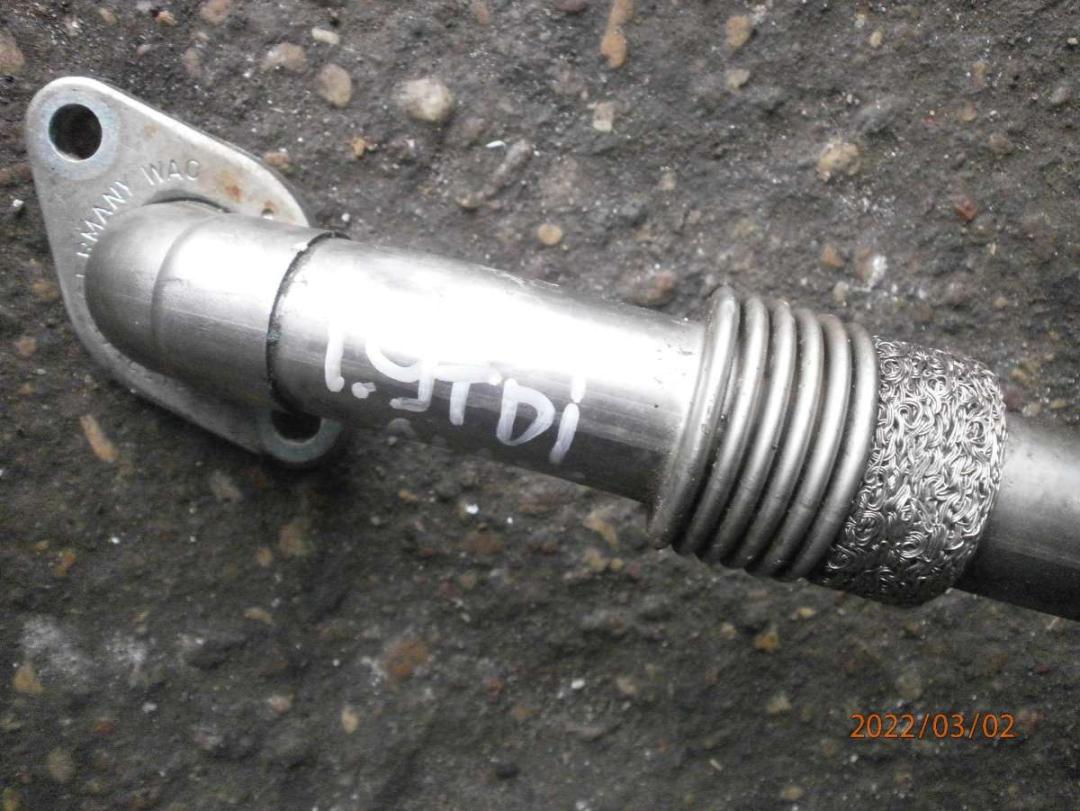 трубка системы рециркуляции EGR Volkswagen Sharan 1 restailing 2003, 1.9 л., TDi, дизель, МКПП, минивэн - фото №1