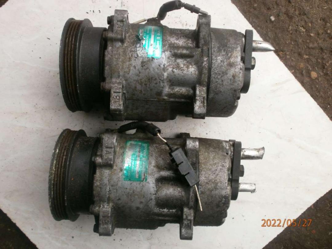 компрессор кондиционера Renault Scenic 1 поколение 1998, 1.6 л., бензин, 7700272987 - фото №1