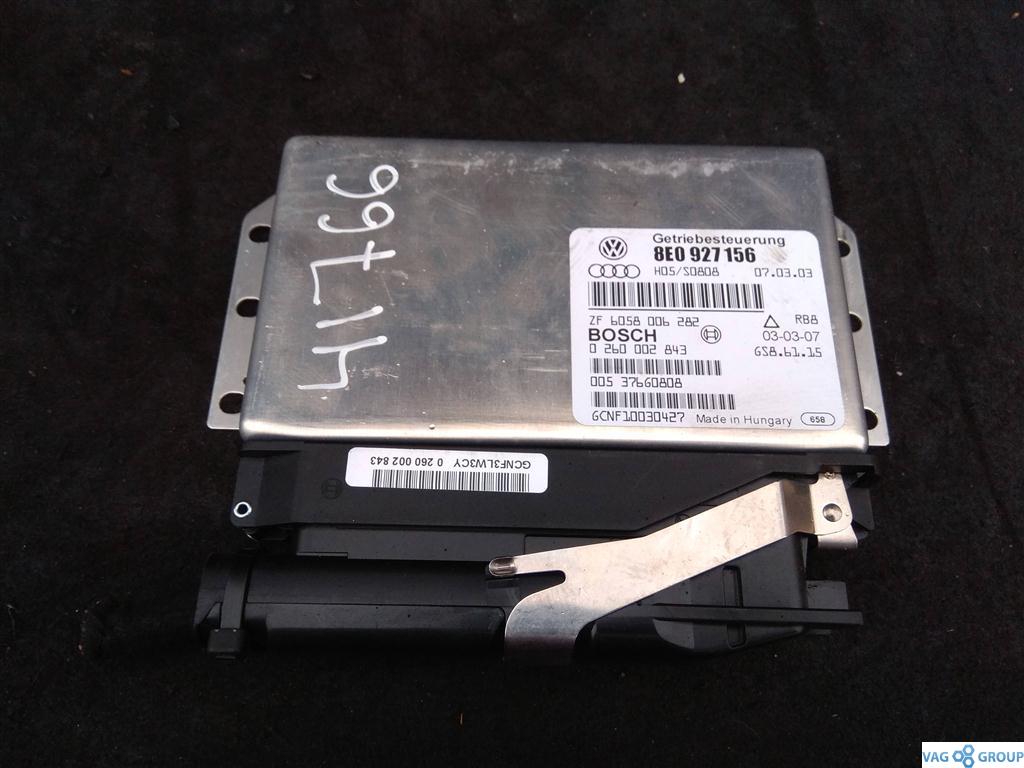 блок управления АКПП Audi A4 B6 2003, 1.8 л., бензин, седан, AMB, 8E0927156T, . - фото №1