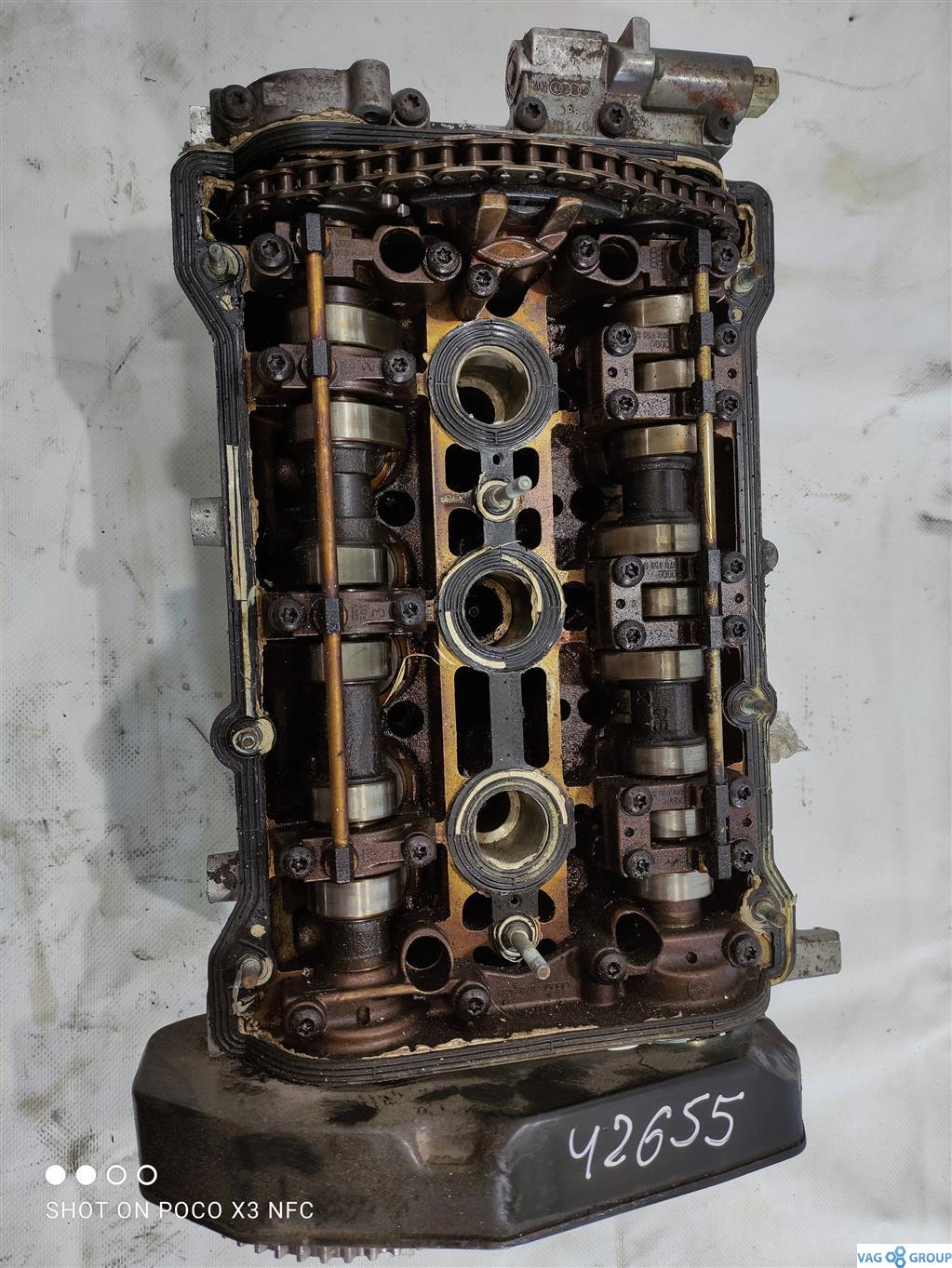 головка блока цилиндров Audi A6 4B/C5 2000, 2.8 л., бензин, седан, AMX, 078103265BX, ACK, APR, . - фото №1