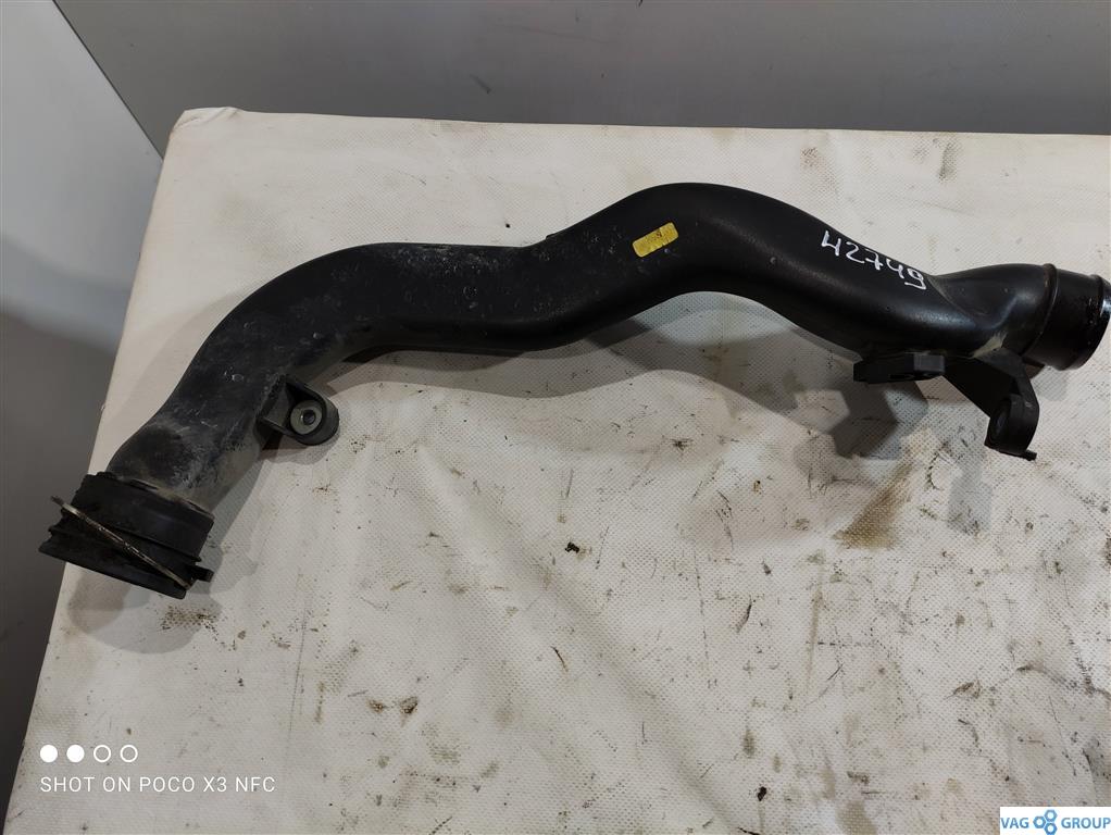 патрубок интеркулера Volkswagen Passat B7 2013, 1.4 л., TSI, бензин, седан, 1K0145762BL, 1K0145770AK, 1K0145770R, CDGA, CAVD, CNWA - фото №1