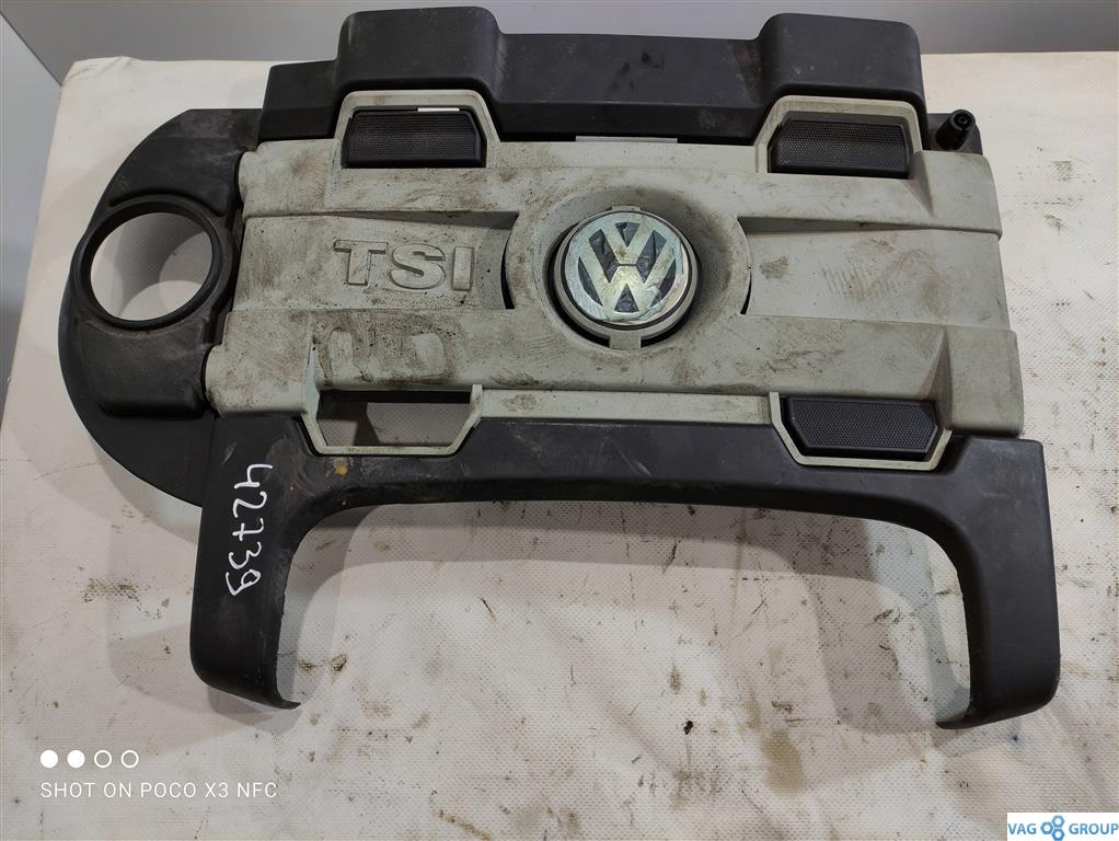 декоративная крышка двигателя Volkswagen Jetta 5 поколение 2009, 1.4 л., бензин, внедорожник 5 дв., BLG, BMY, 03C103925BB, BWK, CAVA, . - фото №1