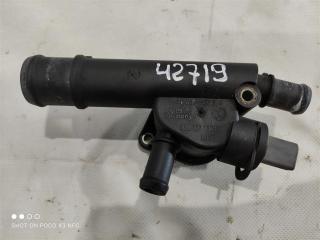 фланец (тройник) системы охлаждения Skoda Superb 1 поколение 2005, 1.9 л., TDi, дизель, седан, 038121132D, BKE, BRB, .