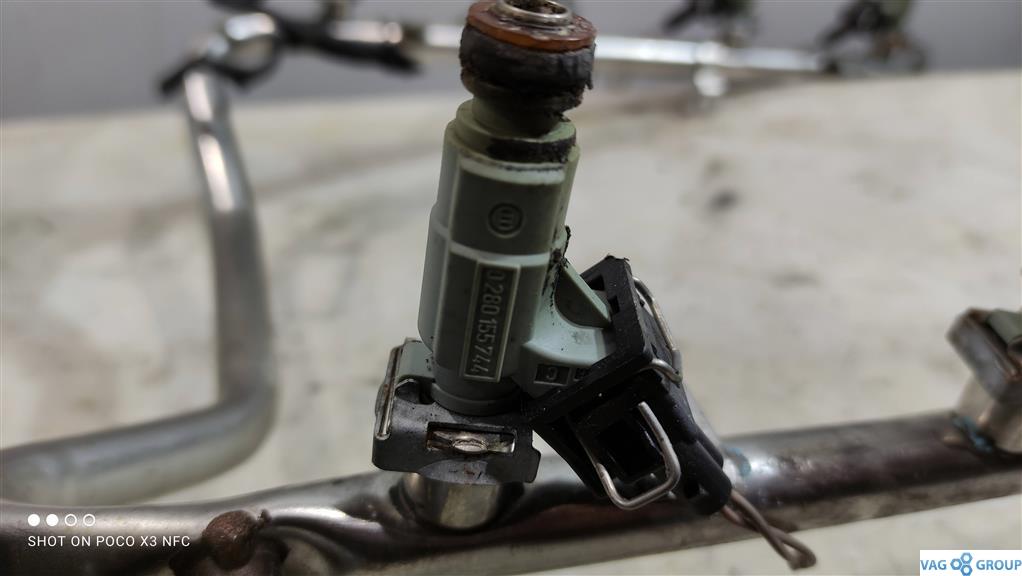 форсунка Mercedes-Benz S-Класс W220 2001, 4.3 л., бензин, седан, 113.941, A1130780049, 1113.941, . - фото №1