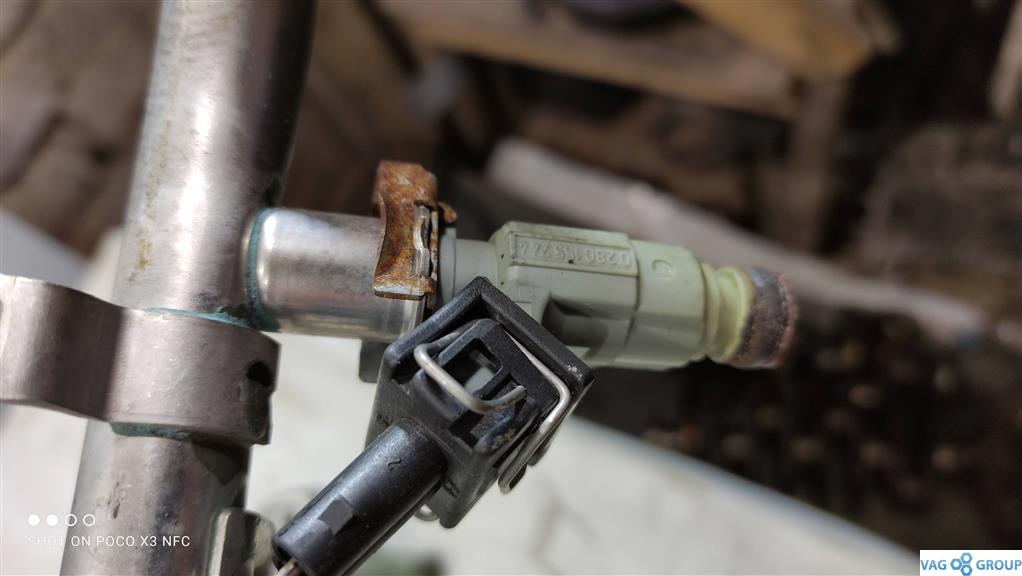 форсунка Mercedes-Benz S-Класс W220 2001, 4.3 л., бензин, седан, 113.941, A1130780049, 1113.941, . - фото №1