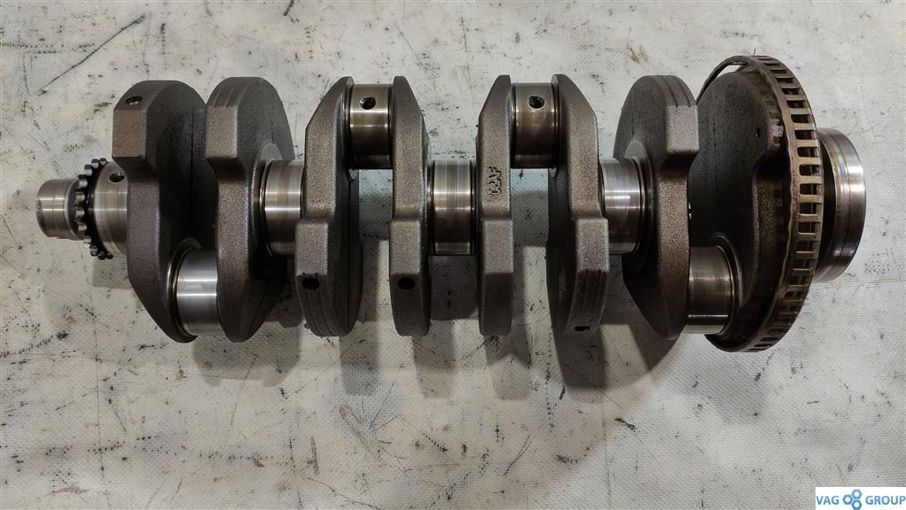 коленвал Audi A4 B7 2006, 2.0 л., бензин, седан, BPG, ALT, AWA, 06A105021AR, BPJ, BWE, BWT, BGB, BUL, BYK, . - фото №1