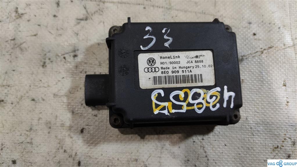 блок управления сигнализацией Audi Q7 4L 2007, 4.2 л., бензин, внедорожник 5 дв., 8E0909511A, BAR, BTR, . - фото №1