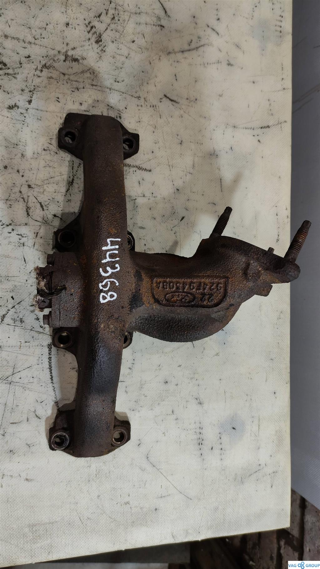 коллектор выпускной Ford Transit 5 поколение 1997, 2.5 л., дизель, фургон, 4GB, 924F9430BA, . - фото №1