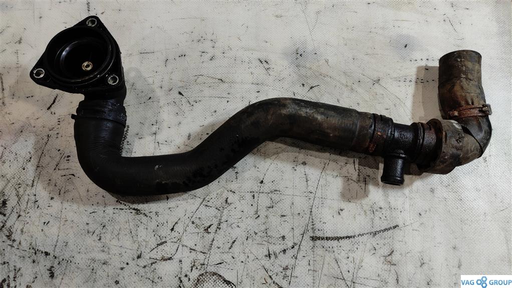 корпус термостата Volkswagen Touareg 1 поколение 2006, 3.6 л., бензин, внедорожник 5 дв., BHK, 03H121121C, . - фото №1