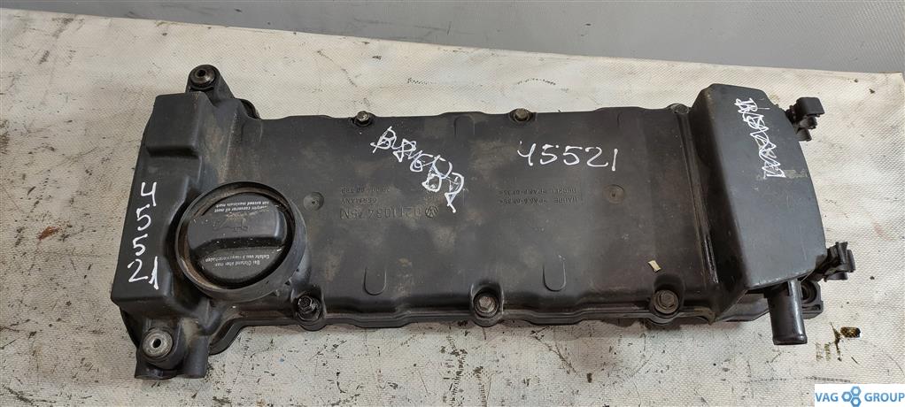 клапанная крышка Volkswagen Sharan 1 поколение 1999, 2.8 л., бензин, минивэн, 021103475M, AAA, AMY, . - фото №1