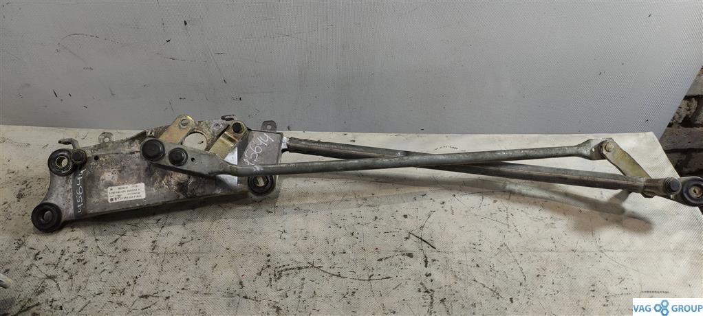 механизм стеклоочистителя (трапеция дворников) Volkswagen Touareg 1 поколение 2005, 3.0 л., TDi, дизель, внедорожник 5 дв., BKS, 7L0955601C, 7L0955023P, BUN, 7L0955601, 7L0955601A, 7L0955601B - фото №1