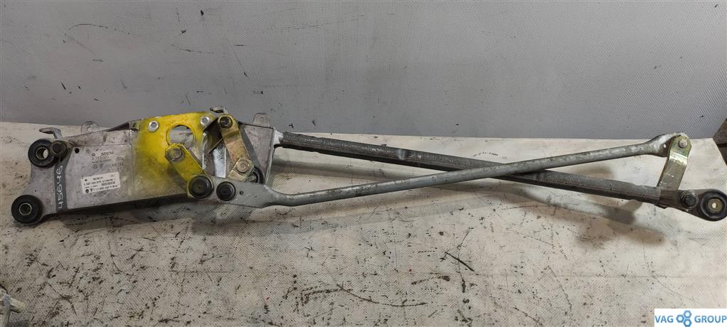 механизм стеклоочистителя (трапеция дворников) Volkswagen Touareg 1 поколение 2005, 3.0 л., TDi, дизель, внедорожник 5 дв., BKS, 7L0955601C, 7L0955023P, BUN, 7L0955601, 7L0955601A, 7L0955601B - фото №1