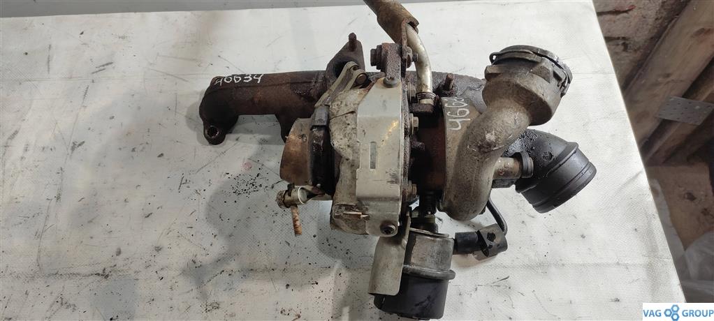 турбина Volkswagen Jetta 5 поколение 2006, 1.9 л., TDi, дизель, седан, 038253014Q, ., BRM - фото №1