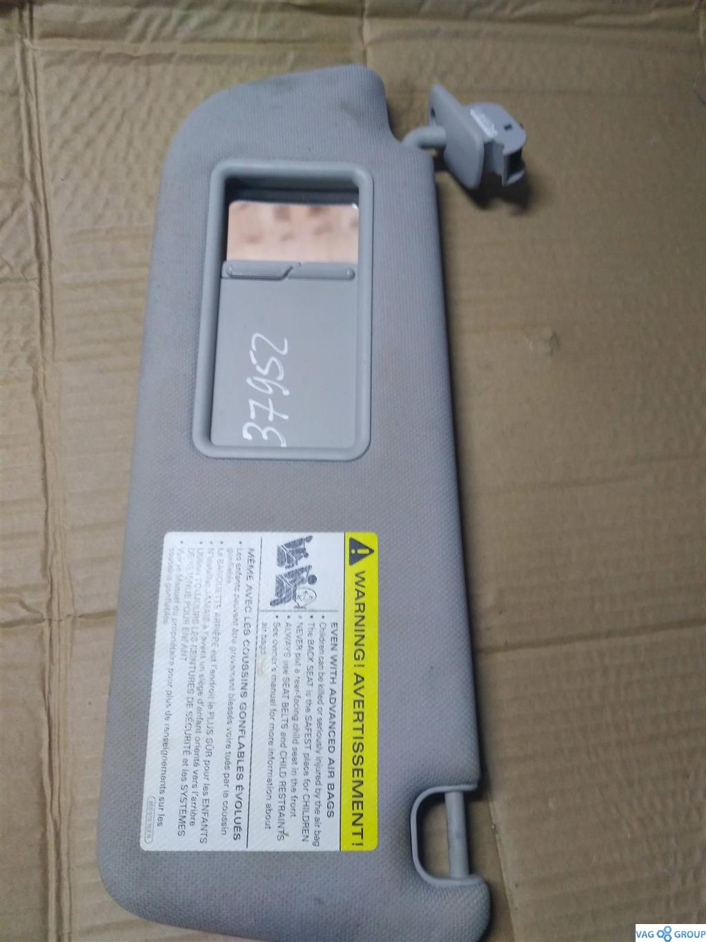 козырек солнцезащитный Audi A6 4F/C6 2006, 2.0 л., TDi, дизель, седан, 4F0857551, . - фото №1