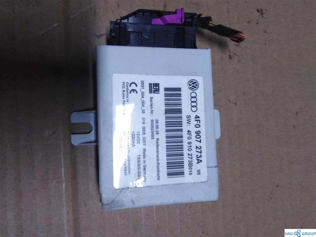 датчик давления в шине Audi A6 4F/C6 2006, 3.2 л., бензин, седан, 4F0907273A, 420910273, 4F0910273B, 4F0910273C, . - фото №1