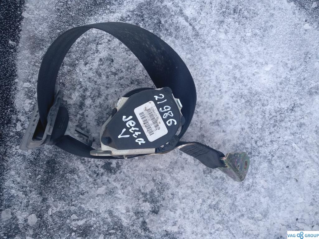ремень безопасности Volkswagen Jetta 5 поколение 2006, 2.0 л., TDi, дизель, седан, 1K5857806, . - фото №1