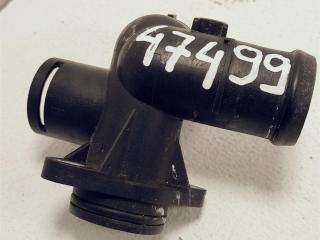 фланец (тройник) системы охлаждения Audi A6 4F/C6 [рестайлинг] 2009, 2.0 л., бензин, седан, BPJ, BWE, 06D121133A, BGB, BUL, BYK, 06D121132, 06D121132A, 06D121132C