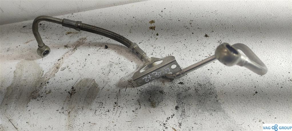 масляная трубка турбины Audi A4 B6 2003, 2.0 л., бензин, седан, ALT, BPJ, 06D145778C, BYK, . - фото №1