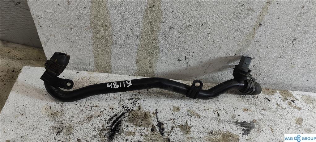 трубка охлаждающей жидкости Volkswagen Golf 6 поколение 2010, 2.0 л., TDi, дизель, хетчбэк 5 дв., 5N0121065, CFFA, CFFB, CFGB, CAYC, CLLA, CFGC, . - фото №1