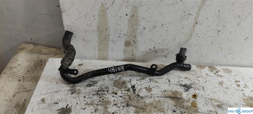 трубка охлаждающей жидкости Volkswagen Golf 6 поколение 2010, 2.0 л., TDi, бензин, хетчбэк 5 дв., 5N0121065, CFFA, CFFB, CFGB, CAYC, CLLA, CFGC, . - фото №1