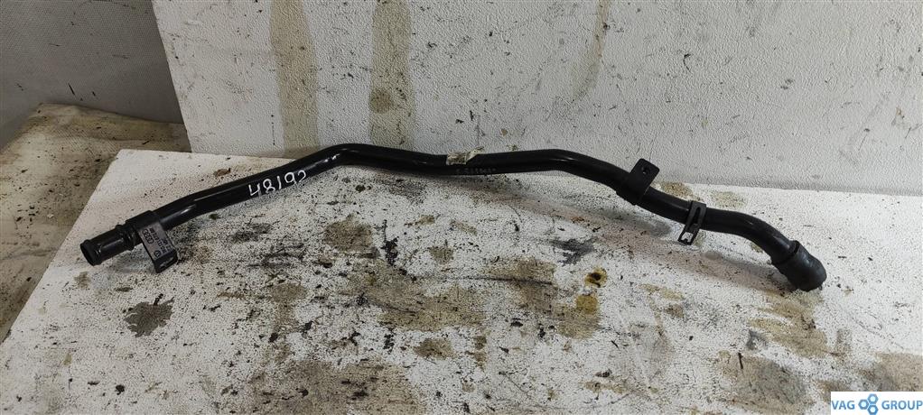 трубка охлаждающей жидкости Volkswagen Passat B6 2009, 2.0 л., TDi, дизель, седан, 1K0121070BR, CDA, CAW, CCT, BZB, 1K0145762GG, CBF, CCZ - фото №1
