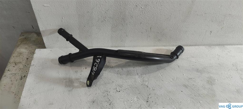 патрубок (трубопровод, шланг) Volkswagen Passat B7 2013, 1.4 л., TSI, бензин, седан, 1K0121070CD, CAXA, . - фото №1