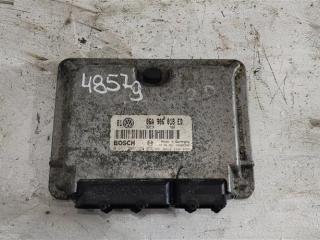 блок управления двигателем Volkswagen Golf 4 поколение 2001, 2.0 л., бензин, хетчбэк 5 дв., AQY, 06A906018ED, .