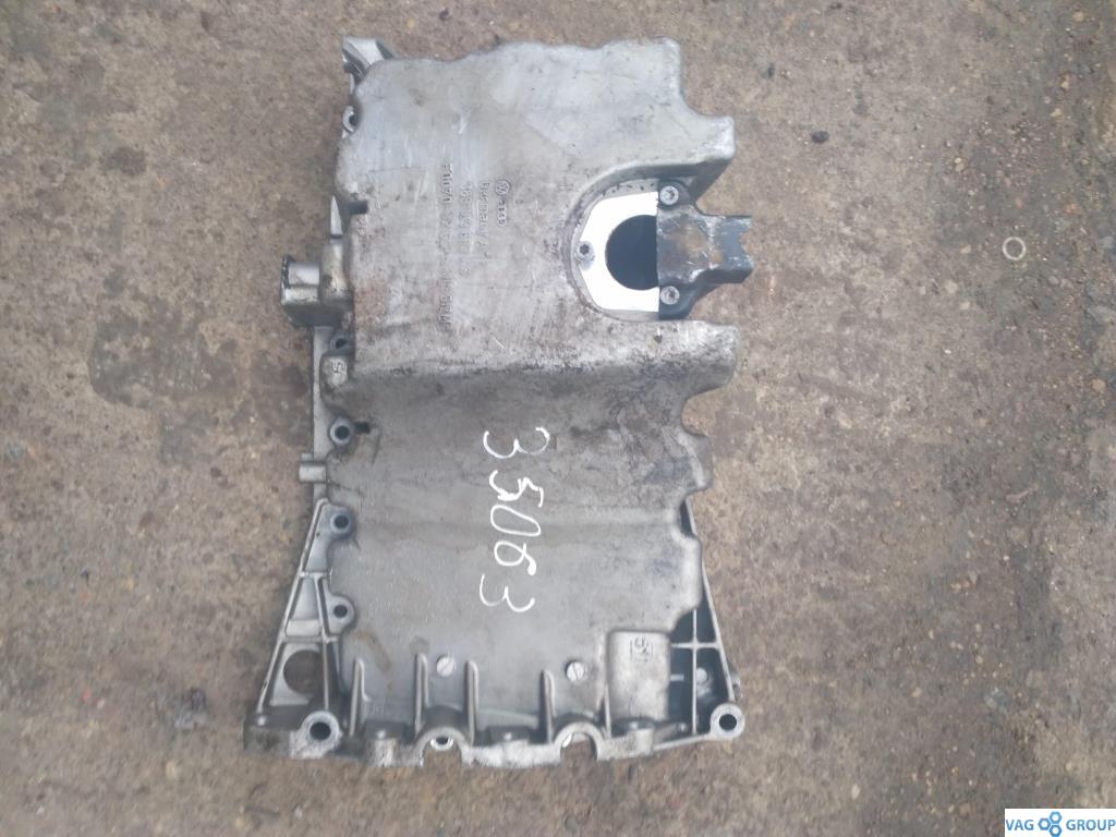масляный поддон Audi A4 B7 2006, 2.0 л., TFSI, бензин, седан, 06B103603AS, BPG, BPJ, BWE, BWT, BGB, BUL, BYK, . - фото №1