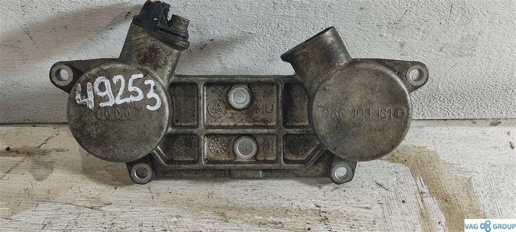 Корпус датчика распредвала Audi A6 4F/C6 2005, 3.0 л., бензин, седан, ASN, BBJ, 06C103131D, . - фото №1