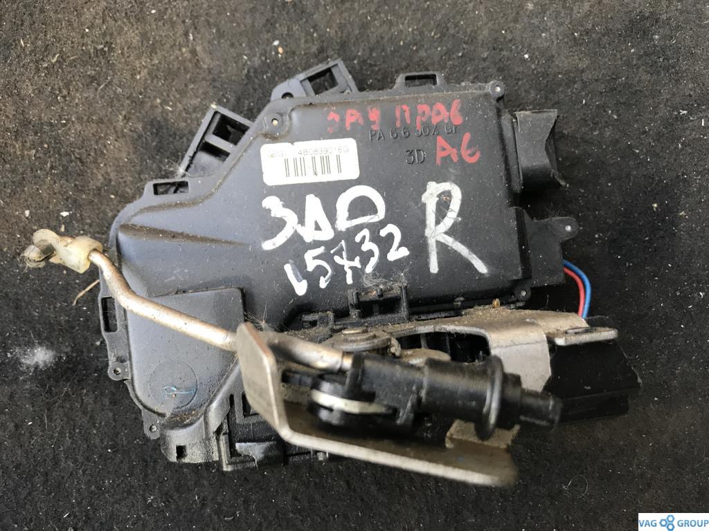 замок двери задней правой Audi A6 4B/C5 1999, 1.9 л., TDi, дизель, седан, 4B0839016G, . - фото №1