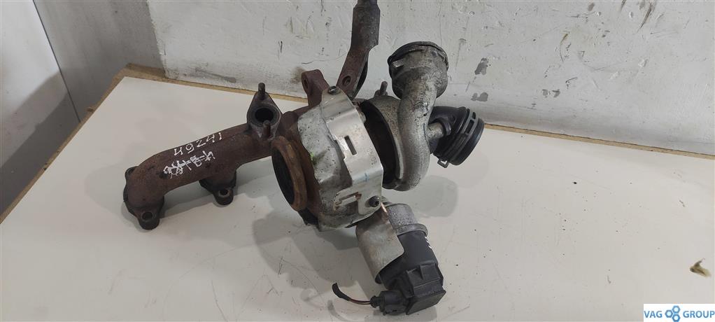 турбина Volkswagen Jetta 5 поколение 2006, 1.9 л., TDi, дизель, седан, 038253014Q, ., BRM - фото №1