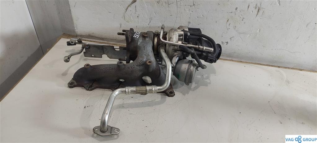 турбина Volkswagen Jetta 5 поколение 2009, 1.4 л., TSI, бензин, седан, 03C145701R, 03C145702A, 03C145702L, 03C145702C, CAXA, CMSB, . - фото №1