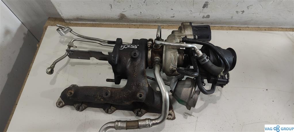 турбина Volkswagen Passat B6 2009, 1.4 л., TSI, бензин, седан, 03C145701R, 03C145702A, 03C145702L, 03C145702C, CAXA - фото №1