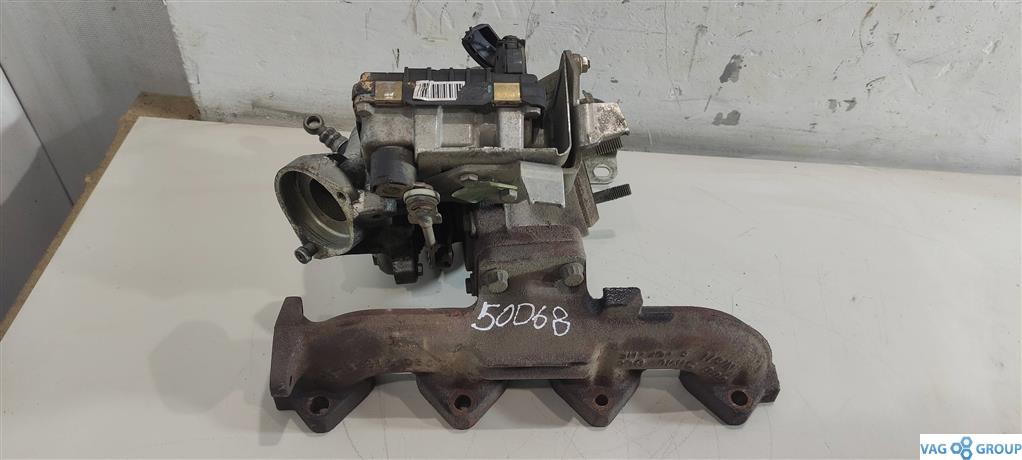 турбина BMW 5 серия E60/E61 2006, 2.0 л., дизель, седан, M47D20, 7794020H07, 11657790994, 11657794022, 762965-7, GTB1752V, JHL01695P - фото №1