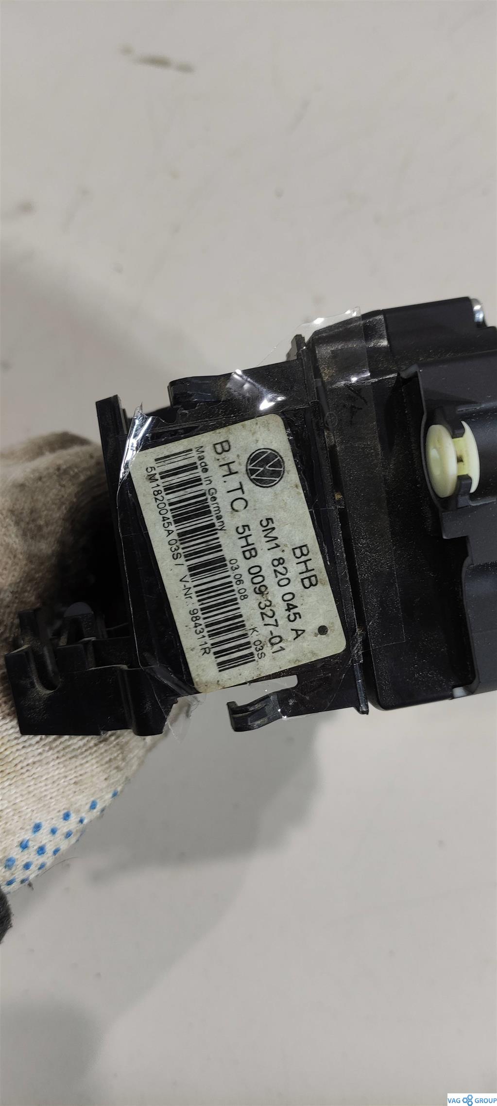 блок управления светом Volkswagen Tiguan 1 поколение 2007, 1.4 л., TSI, бензин, внедорожник 5 дв., 1K0941431BM, CAXA, . - фото №1